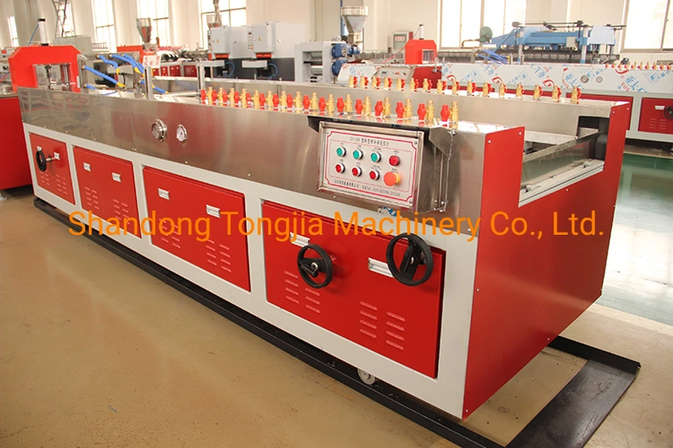 PP PE Plastic Wood Outdoor Floors Profile Making Machine Plastic Wood WPC Profile Extrusion Machine