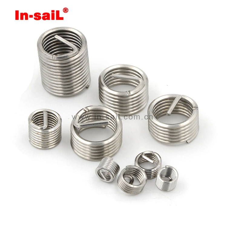 Shenzhen Manufacturer Wholesale Stainless Steel Heli-Coil Threaded Inserts