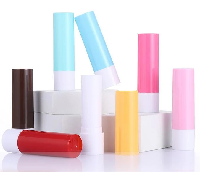 Bocal colorido de tubo colorido com batom multicolor tubo vermelho tubo de ar em plástico Perfazer o desodorizante do material de embalagem