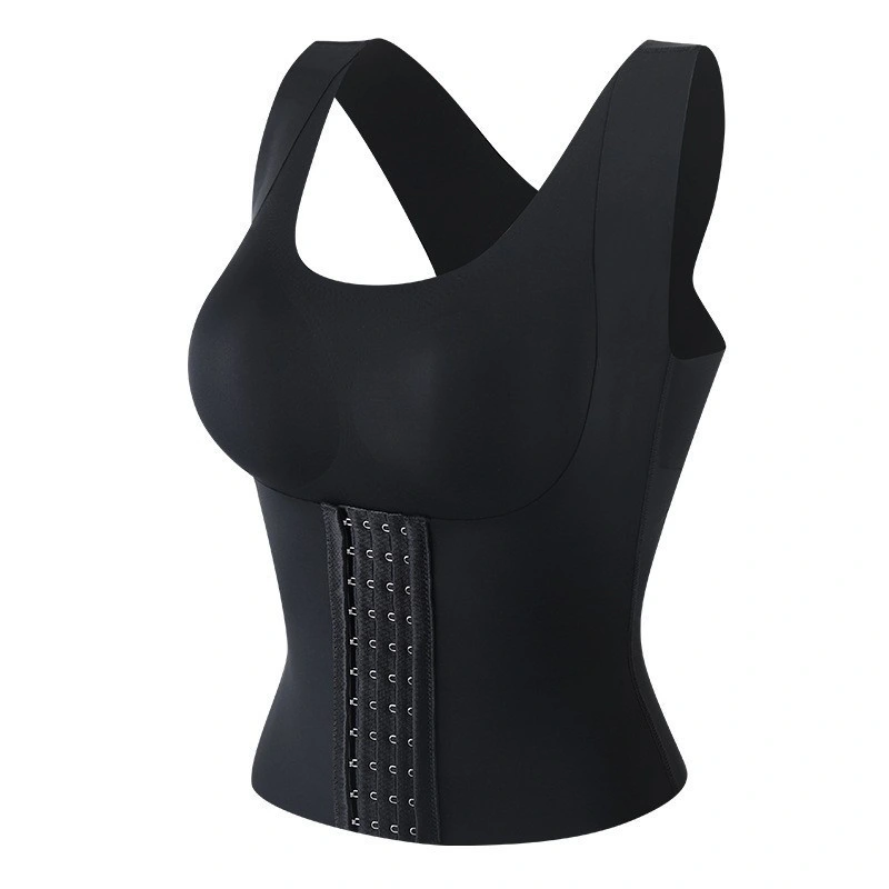 Upper Holding and Adjusting Bra to Correct Hunchback, Plastic Waist, No Underwire Corset for Women