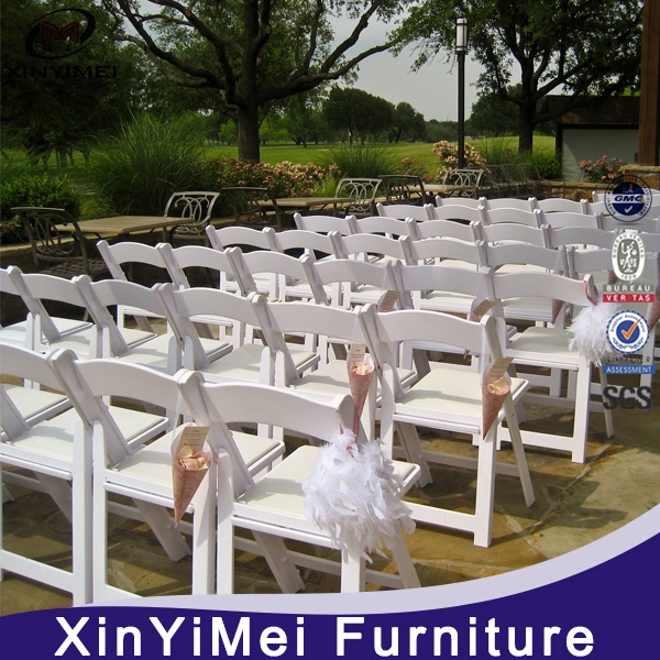 Outdoor Furniture Wedding Padded Resin Garden Chair (XYM-R11)