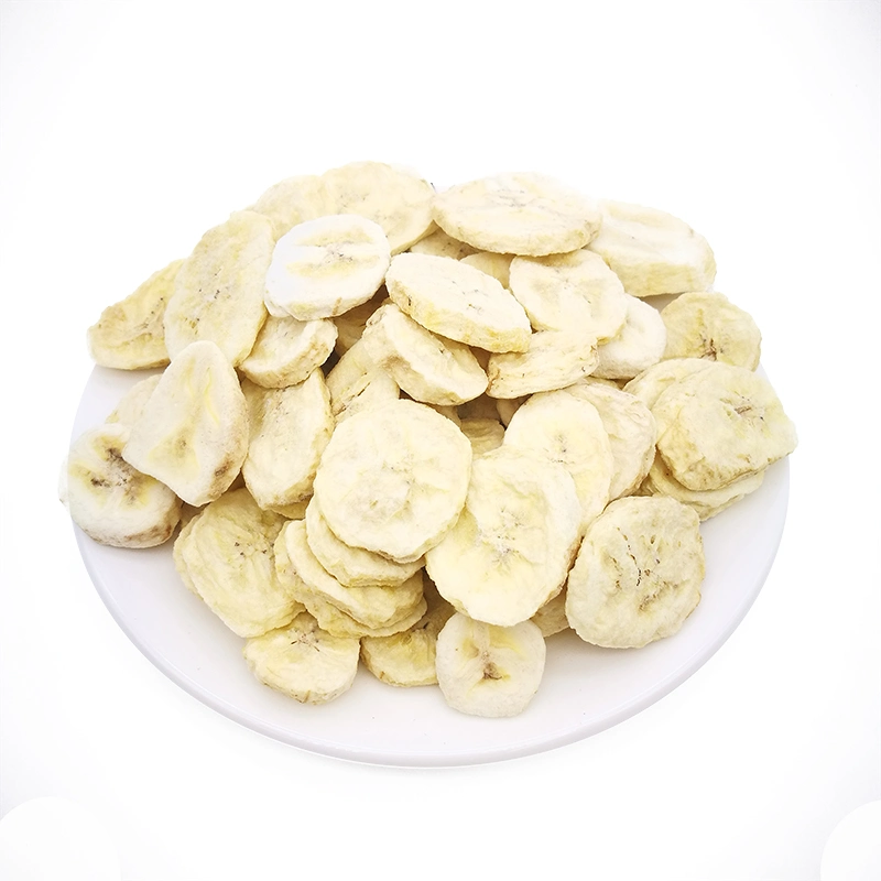 Vente en gros aliments lyophilisés de bon goût produit fraises lyophilisées Et bananes snacks en ligne