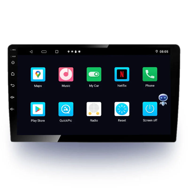 9 pulgadas GPS Navegación coche Auto Radio Reproductor de DVD para Toyota RAV4 2013 2017 Android 10,0 sistema multimedia IPS Touch Pantalla