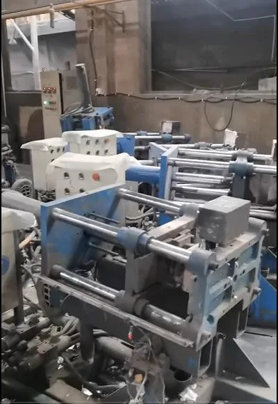 Metal Gravity Die Casting Production Line with Robot Pouring