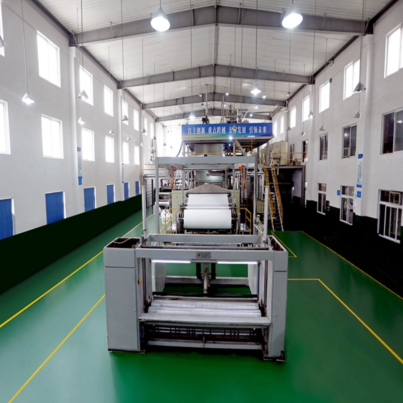 Spunbonded Nonwoven Fabric que hace la máquina 3.2 metros de la SS/SMS Nonwoven Línea de producción