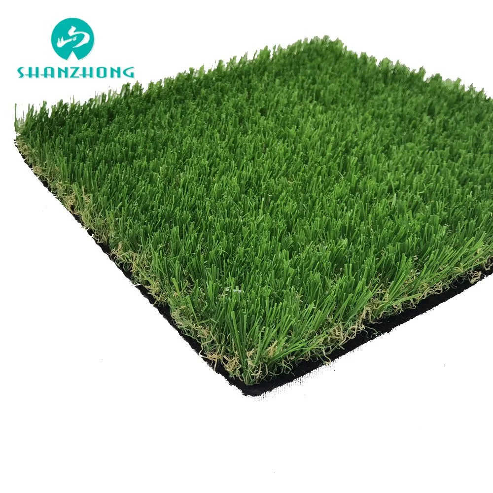 Grama Artificial verde natural Turf Pátio Exterior do ajardinamento durável e fábrica de relva sintética fosco suave