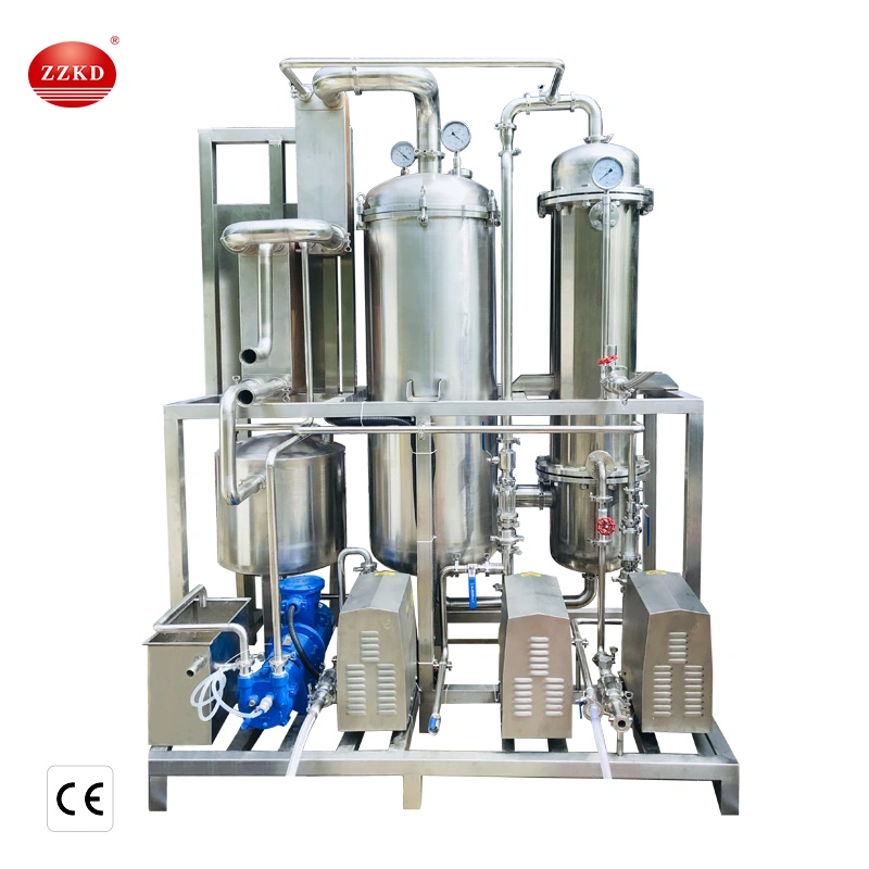 Single Effect Ethanol Film Evaporator Equipment Turnkey Solution