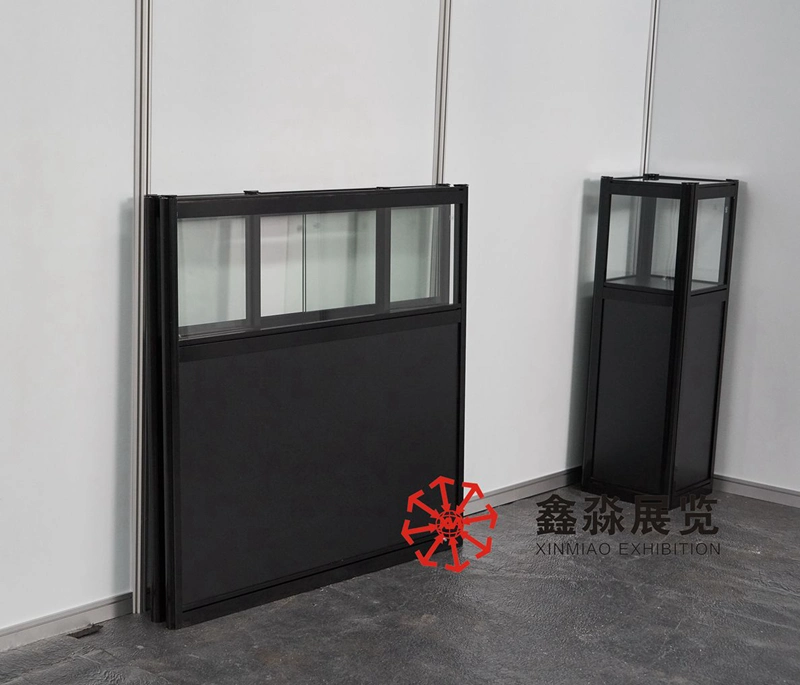 Foldingcase for Display Jewelry, Aluninum Folding Case Easy to Installation and Transportation