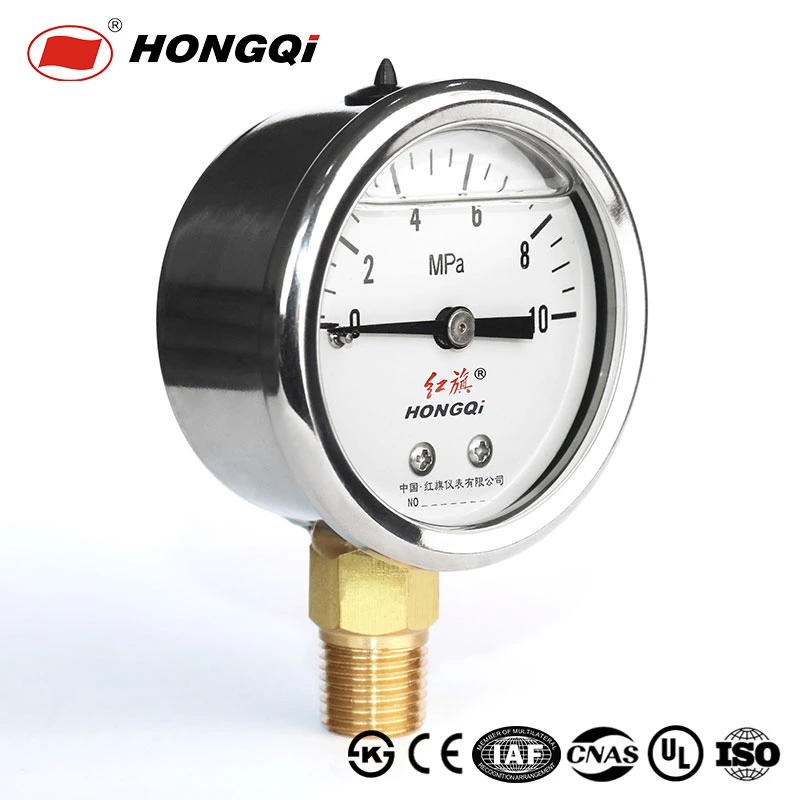 2inch High quality/High cost performance  and Best-Selling Stainless Steel Vibration-Proof Pressure Gauge