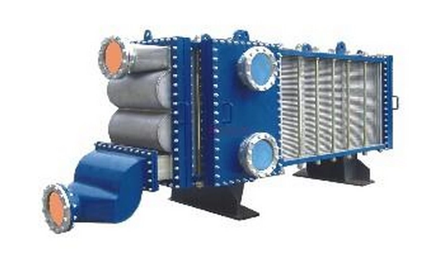 ASME Code Wide Gap Welded Plate Heat Exchanger for Clarified Juice and Syrup Heater in Cane or Beet Sugar Plant