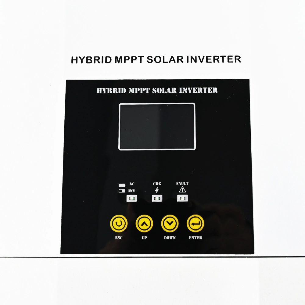 Ecrã LCD híbrido MPPT de 3,5 kW com inversor solar híbrido e 3000 W. Inversor de potência solar com controlador de carga PWM