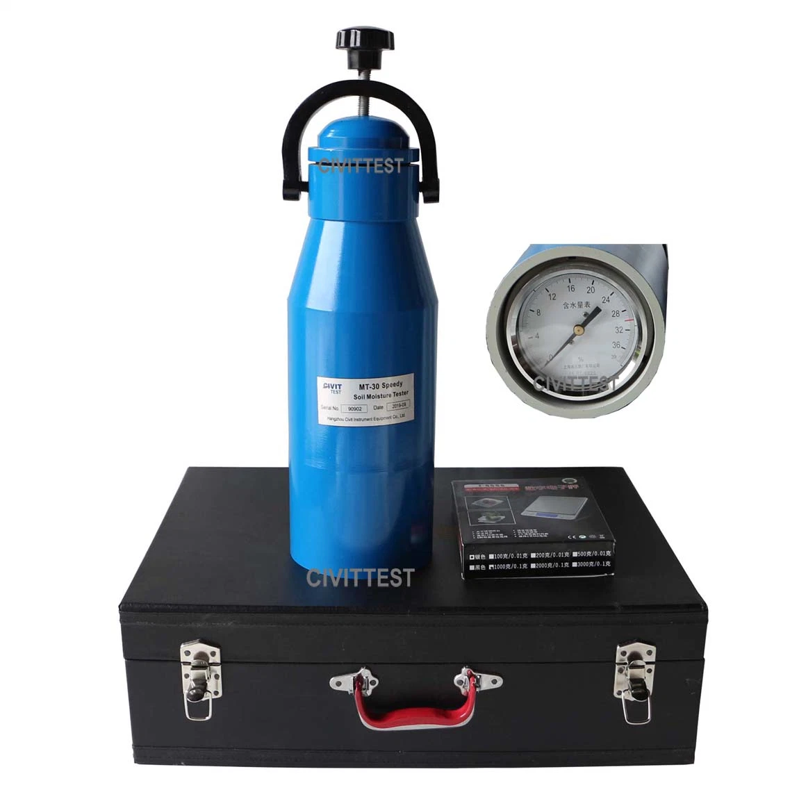 30g 30% Soil Speedy Moisture Water Content Test Apparatus