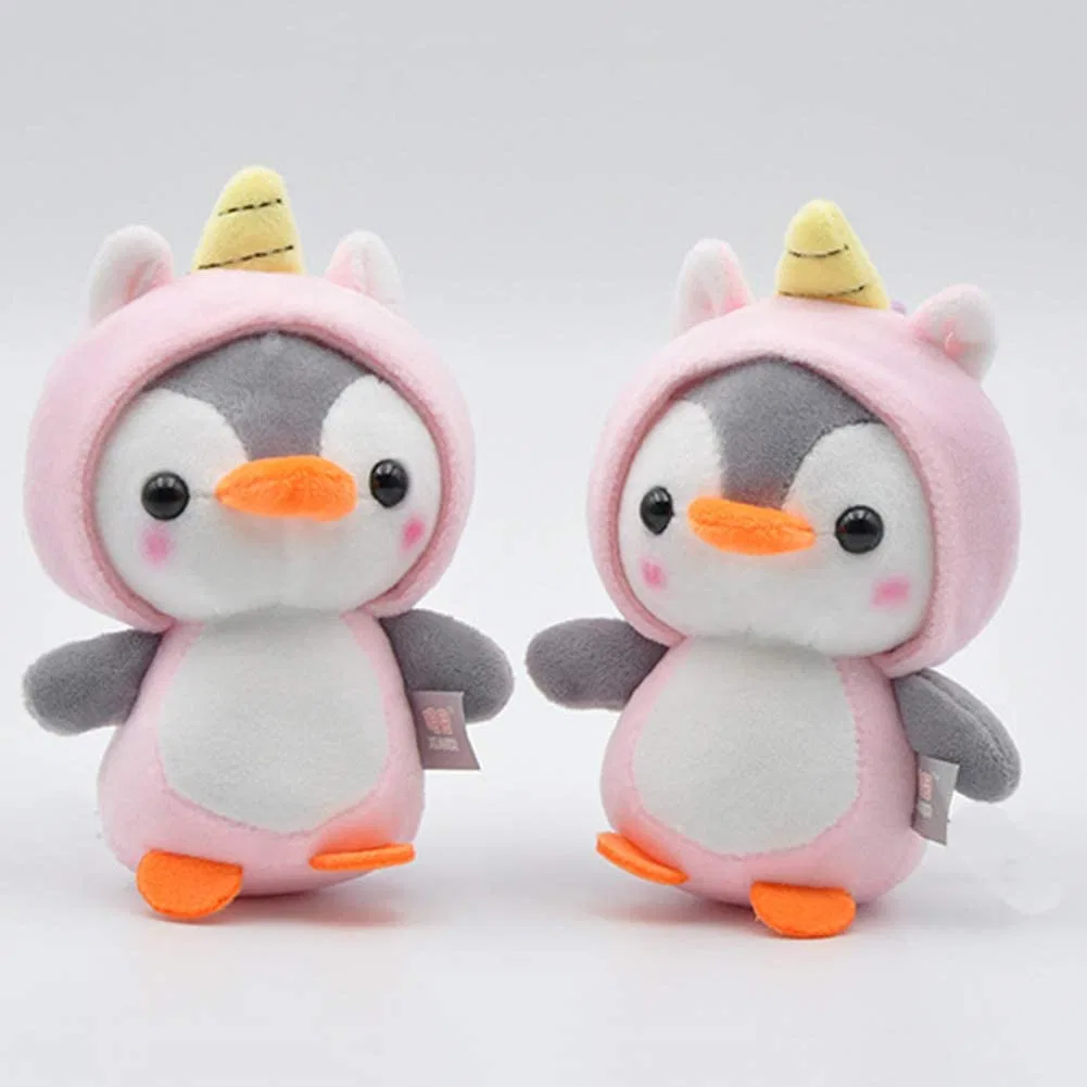 Penguin Keychain Soft Stuffed Custom Ce Toy with Personalized Suits