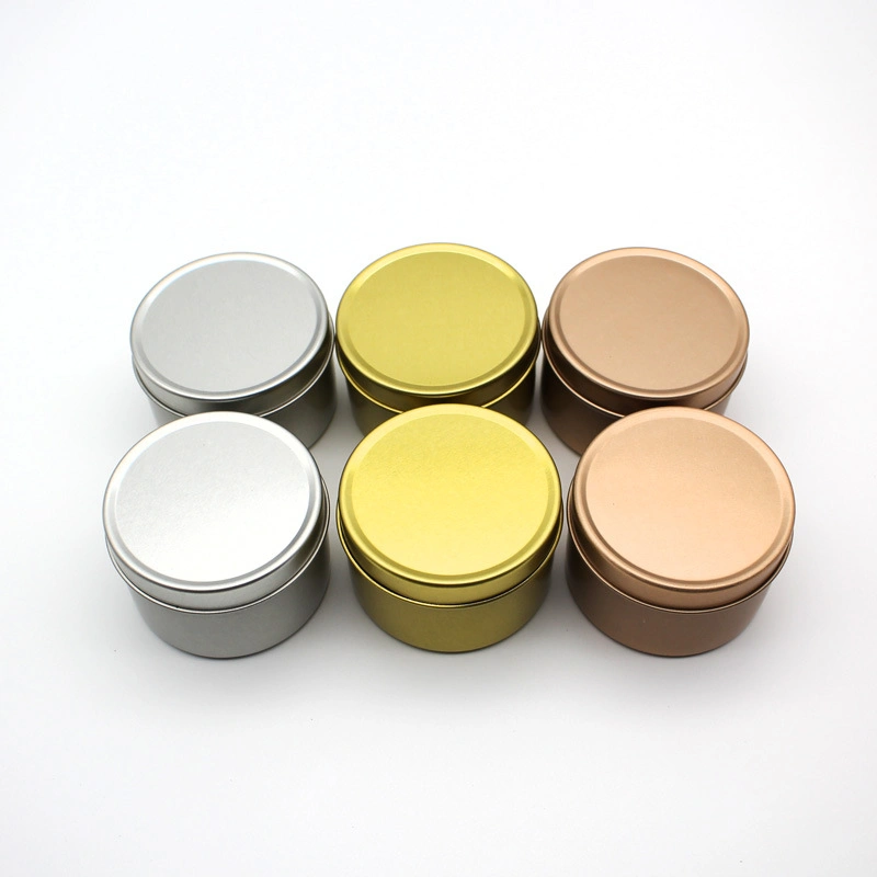 50ml 150ml Candle Aluminium Container Cosmetic Jar