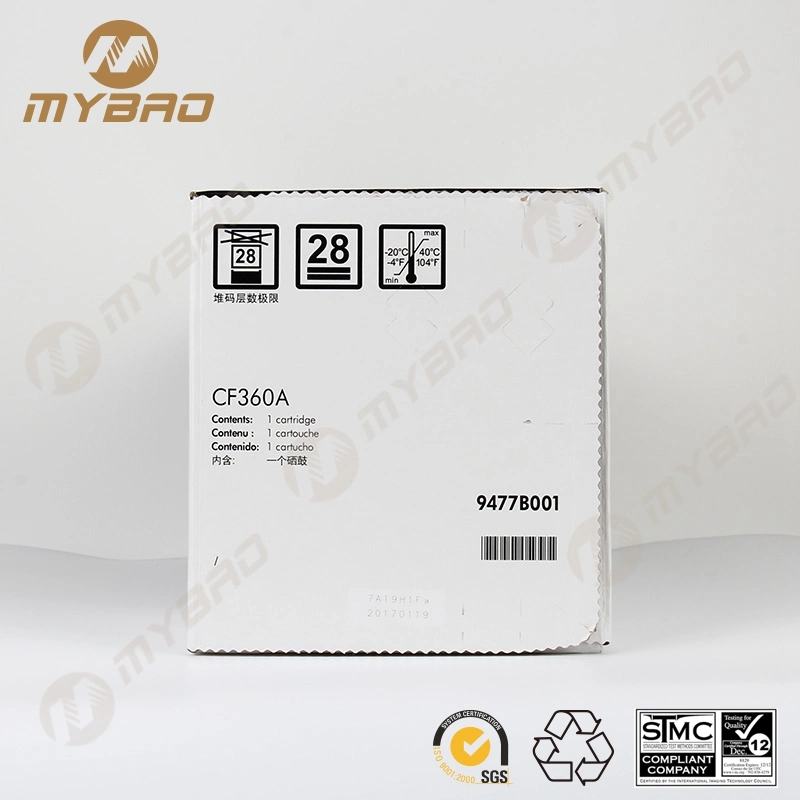 CF360A CF361A CF362A CF363A 508A Color Toner Cartridge for HP Printer