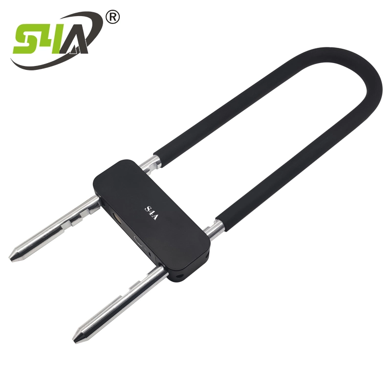 Smart porte d'empreintes digitales U avec la touche de verrouillage d'empreintes digitales de recharge USB U-Lock pour Bicycle Moto