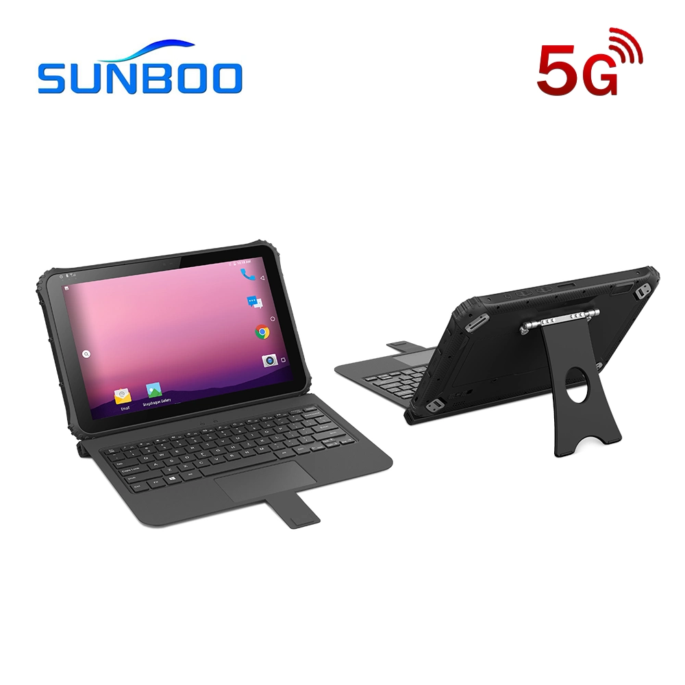 5G 12" pulgadas Android resistente al agua Industrial GSM de la red WiFi GPS tablet PC robusto para la gestión de almacén