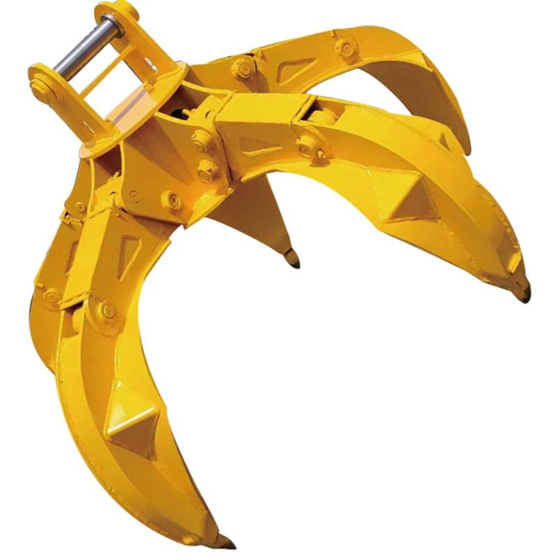 Zswd Excavator Orange Peel Grapple Log Grapple Wood Grapple for 12-16 Excavator