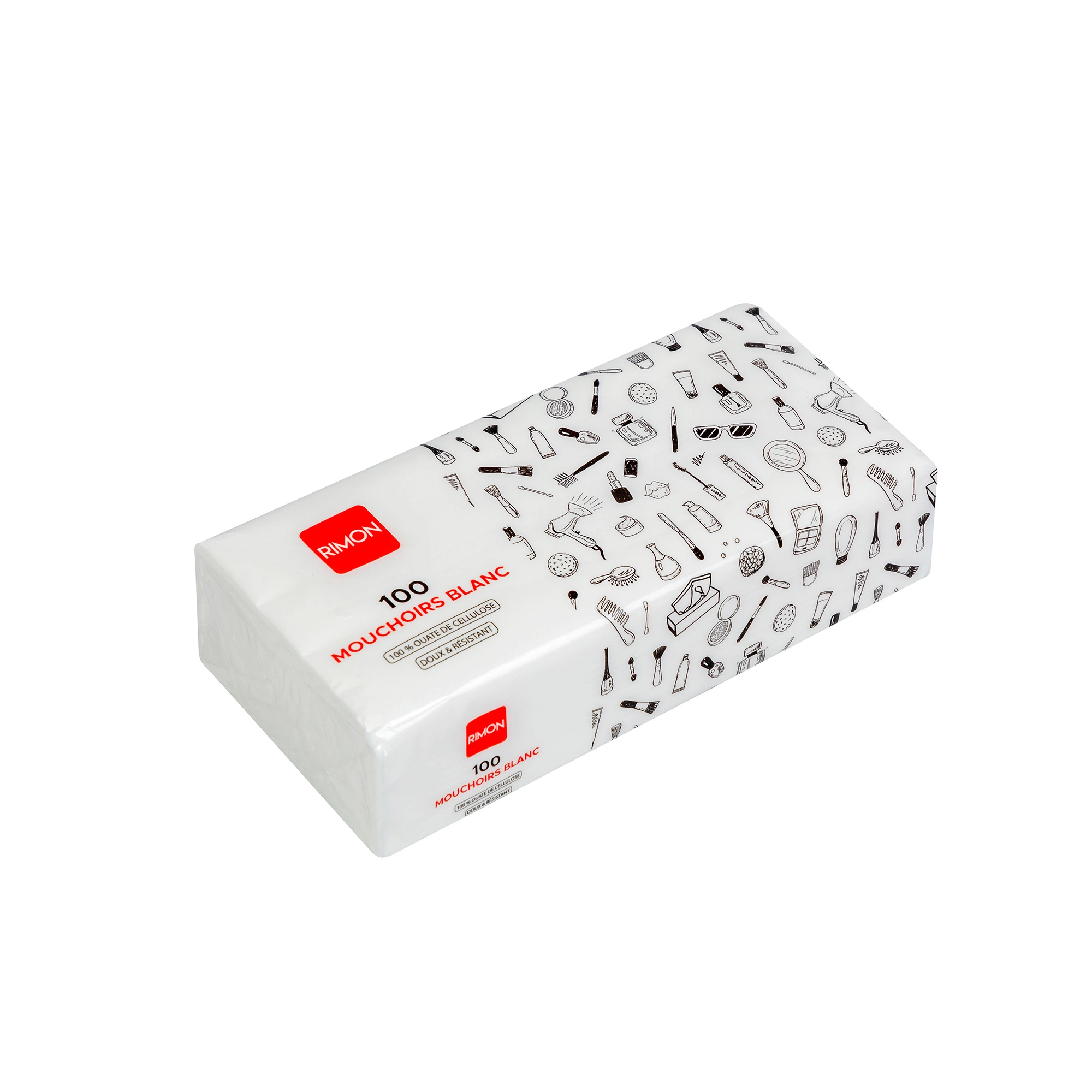 Virgem personalizada de polpa de madeira preço de fábrica macio tecido Facial barato papel tecido Facial de papel para uso diário