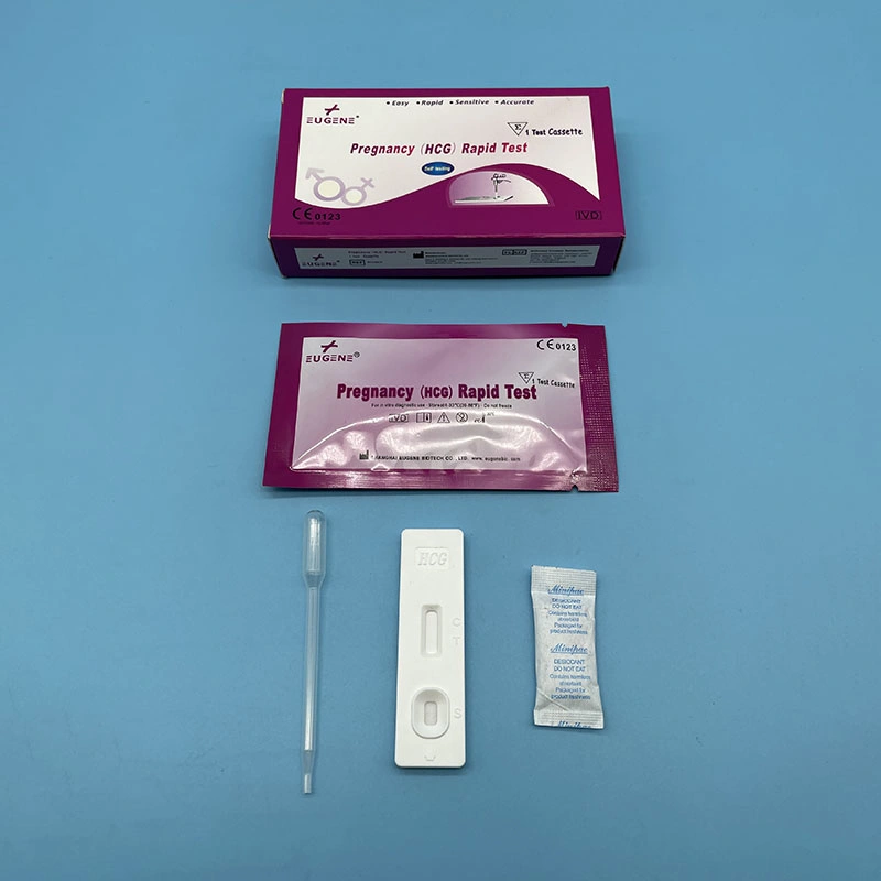 Accurate Rapid Device Test Kit Medical HCG Pregnancy Test Cassette