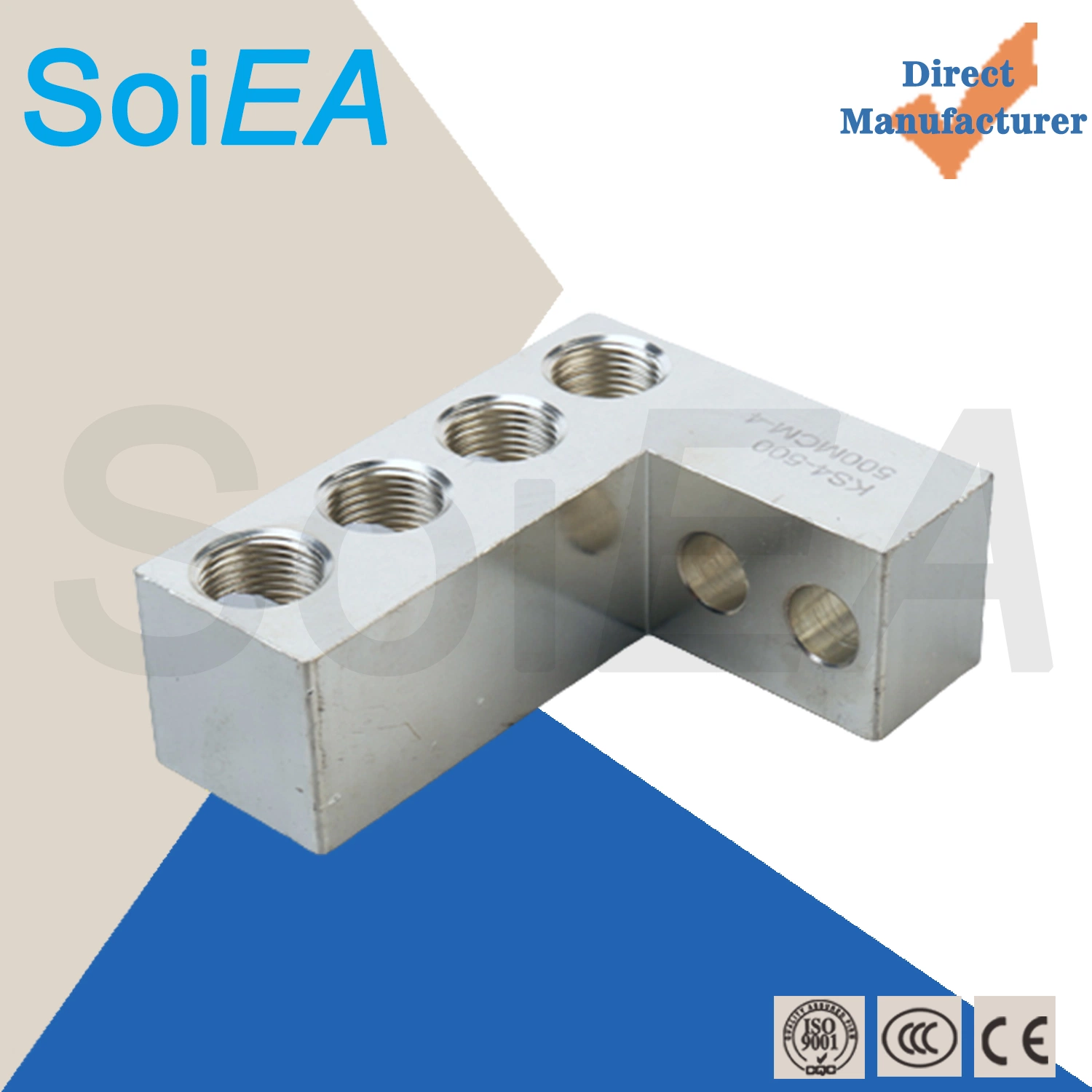 Customization Aluminum Terminal Lug Multi Wire Aluminum Terminal Blocks Aluminum Terminal Posts Aluminum Alloy CNC Machined Parts