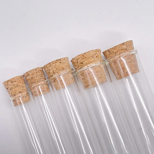 Borosilicate Glass Clear Cigar Packaging Tube Glass Test Tube for Cigar Packaging