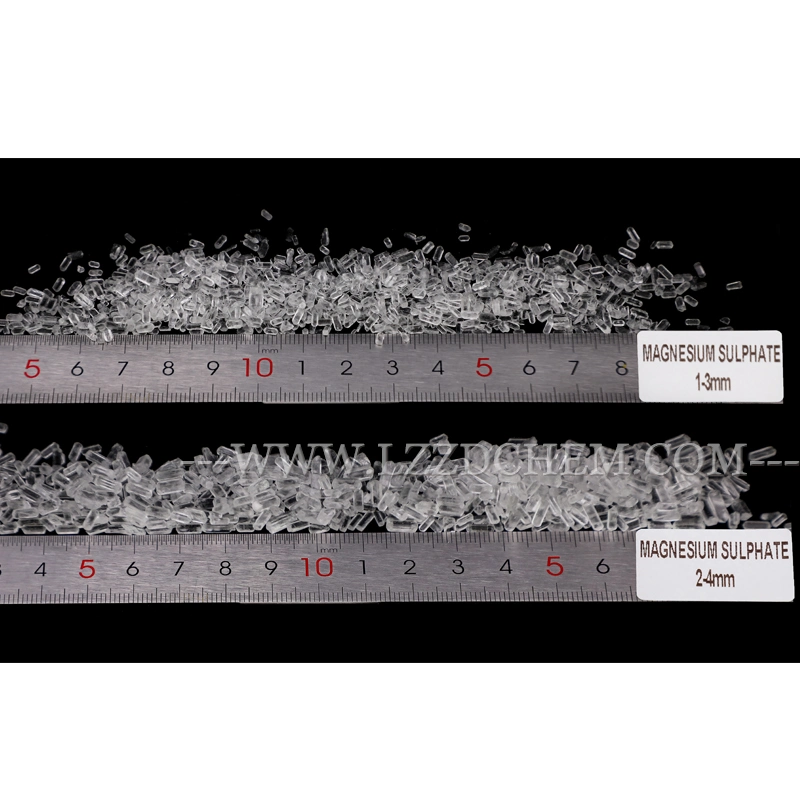 Mgso4.7H2O Magnesium Sulphate White Crystals 99.5% CAS No 7487-88-9 Agricultural Grade Industrial Grade Magnesium Sulfate Heptahydrate