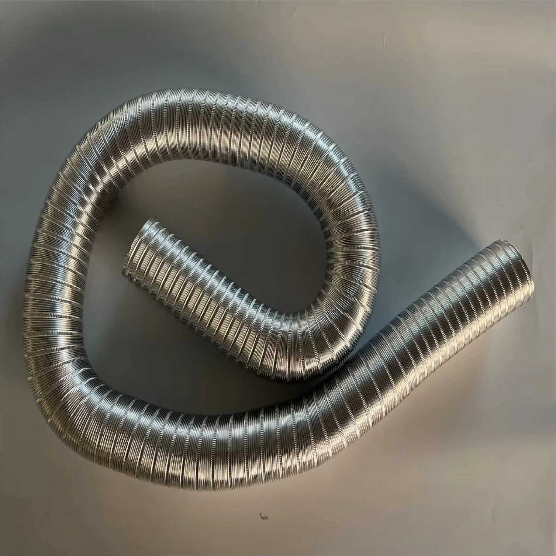 Semi-Rigid Stainless Steel Flexible Canvas Air Duct Connector