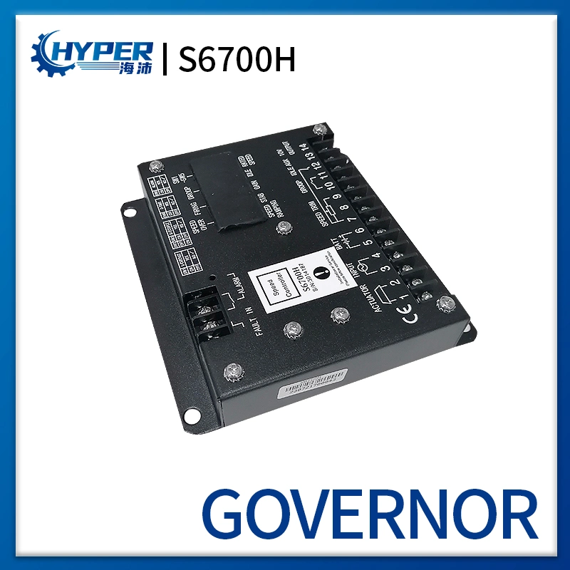 Engine Governor Speed Control System Diesel Generator Electronic Speed Controller S6700h S6700e