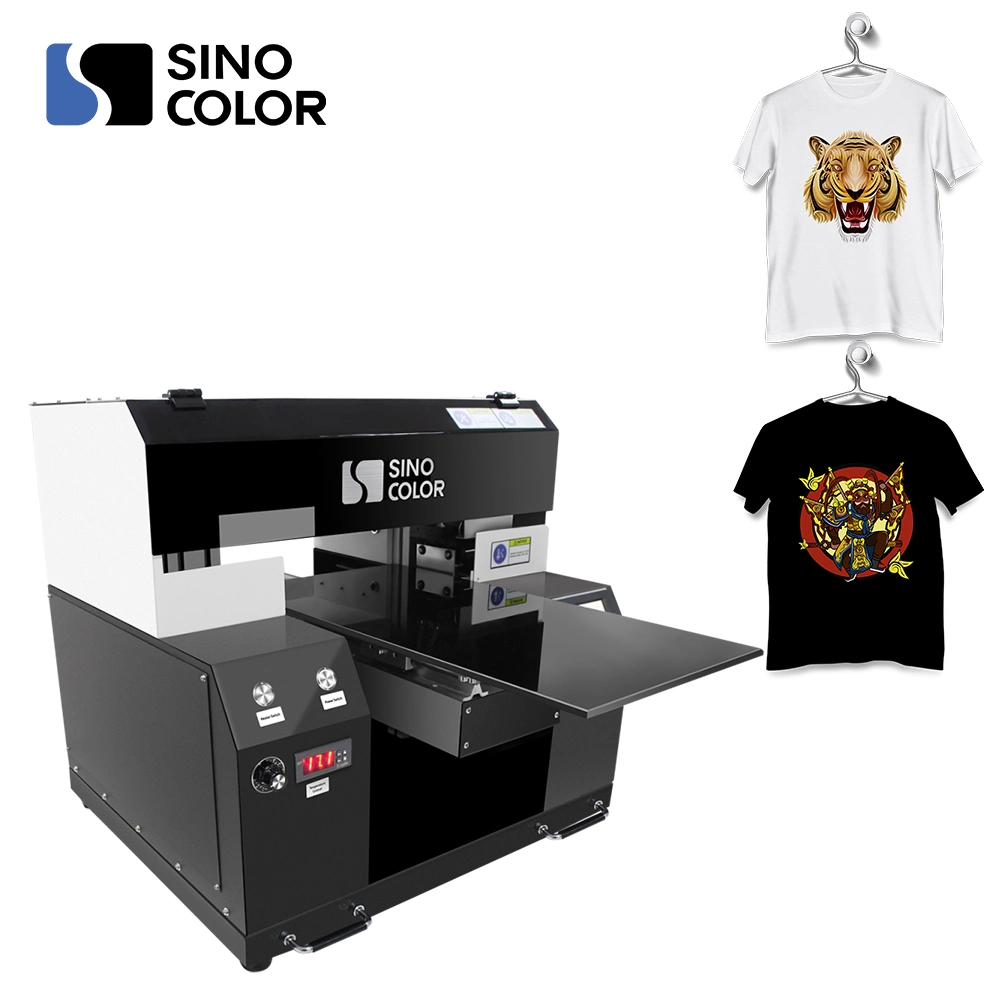Hochwertiger China Direct Textile Printing A3 DTG Drucker TP-300 Für Damen-T-Shirt