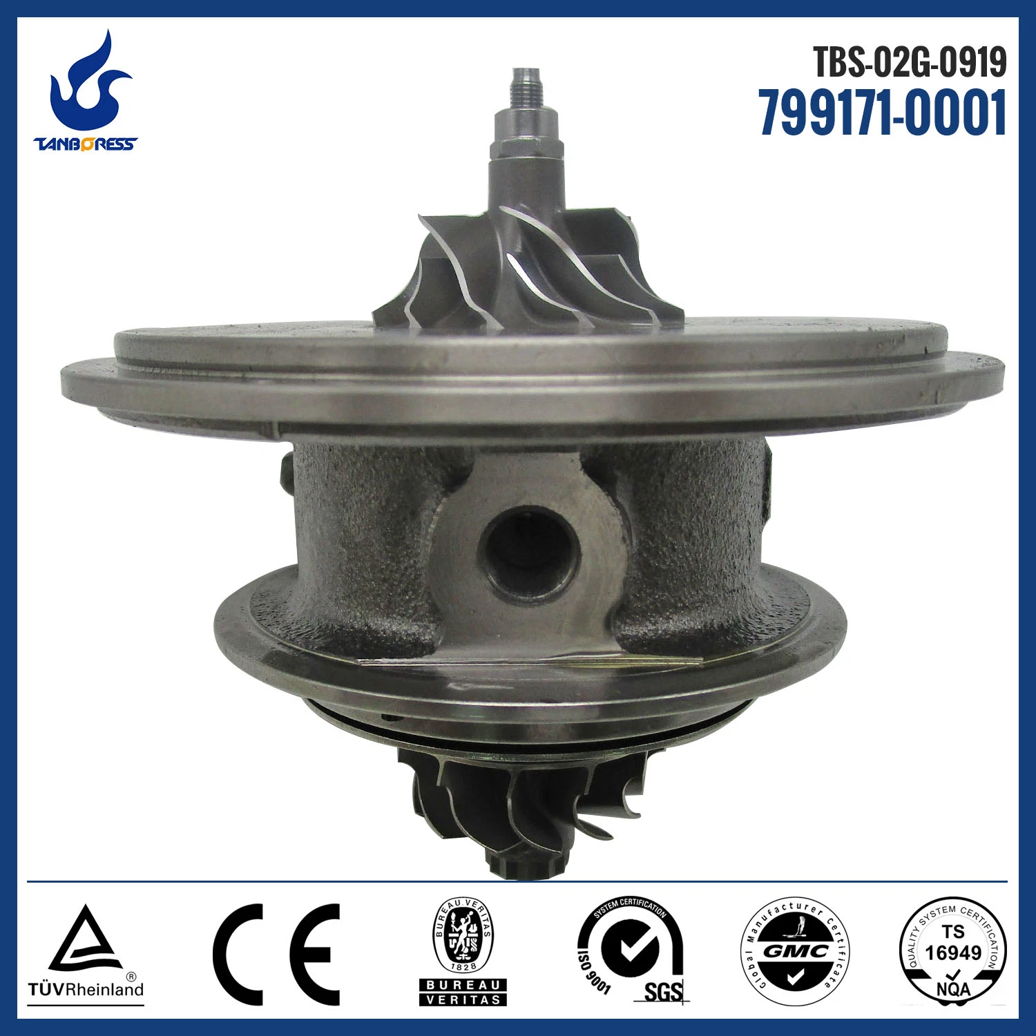 Auto parts for Citroen for Ford GT1238SZ A13DTC diesel engine 799171-0001 turbocharger cartridge