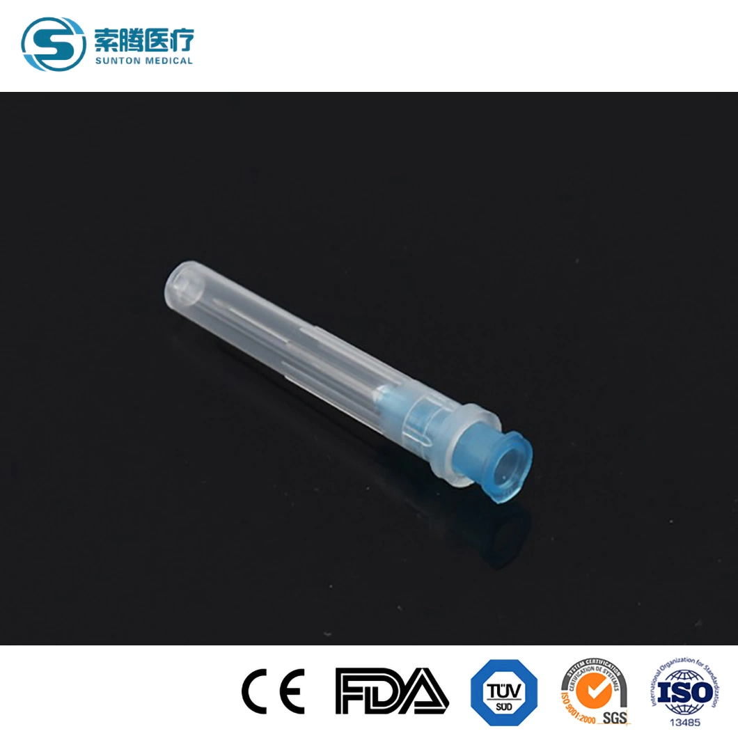 Sunton Sicherheitsnadeln China Edelstahl Nadel Hersteller Sterilisierten Körper Mikro Blunt Kanüle Ha Filler Piercing Nadeln Kunststoff Injektionsnadel