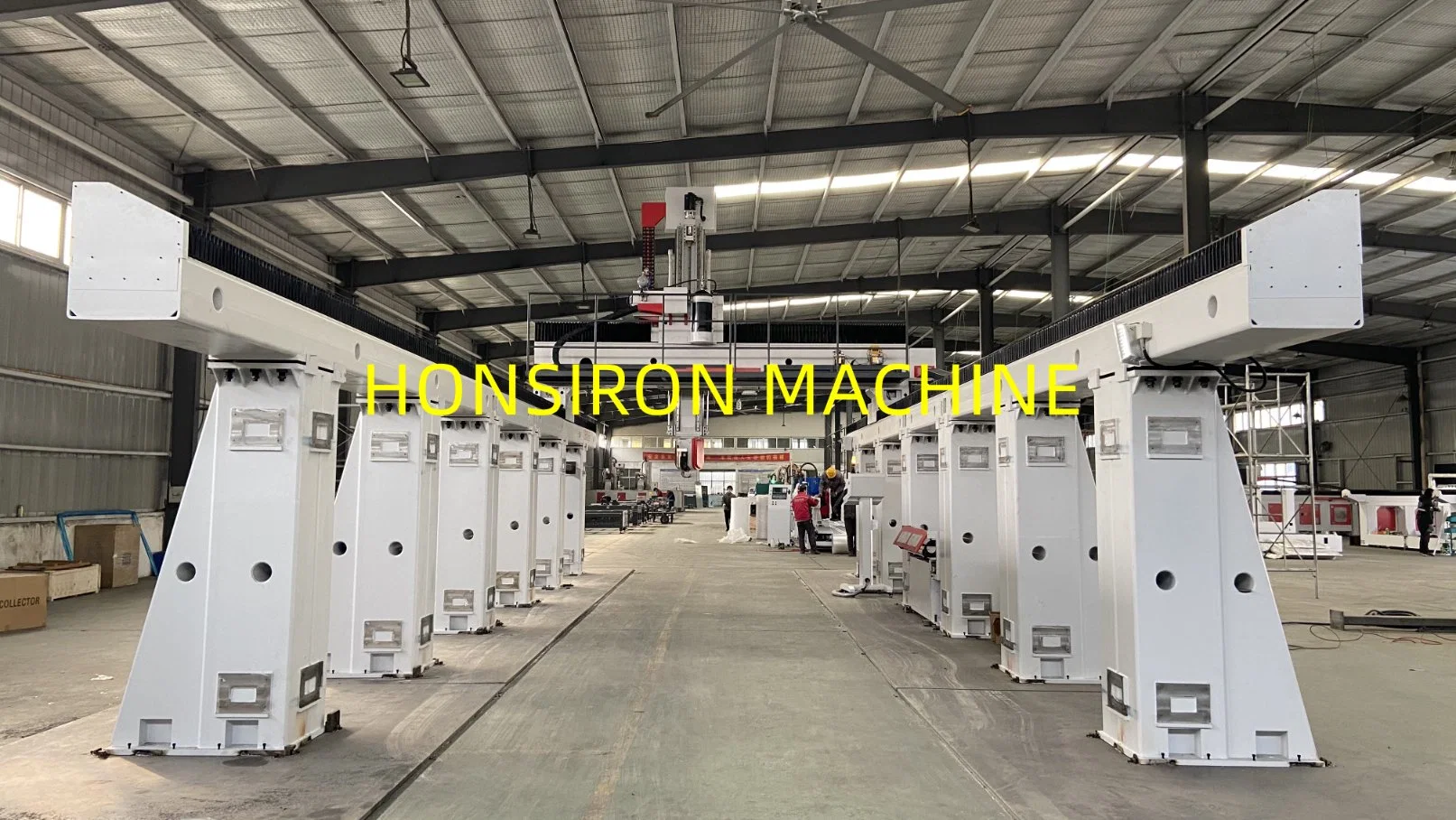 12 Meters Gantry Milling Machine 5 Axis CNC Router Gantry Moving Mould Mold Pattern Engraving 5 Axis CNC Machine