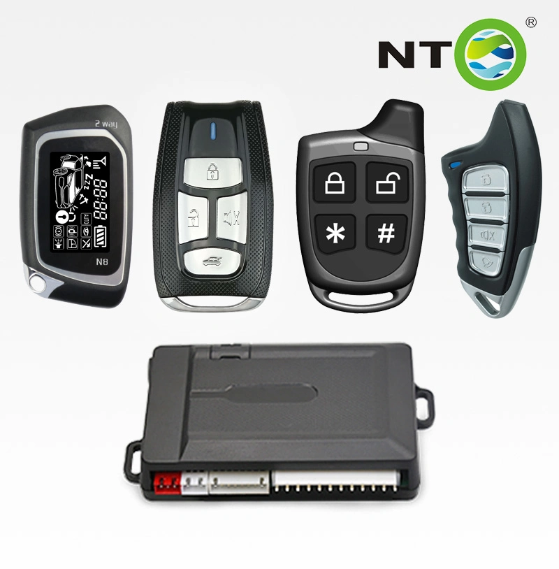 Remote Engine Start Auto with Central Door Lock Two Way Car Alarm System with LCD Screen Remote