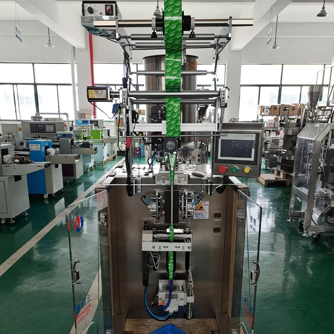 Vertical Form Fill Seal Vffs Small Sachet Plastic Stick Bag Round Corner Bag Automatic Cooking Oil Liquid Paste Sauce Packing Machine