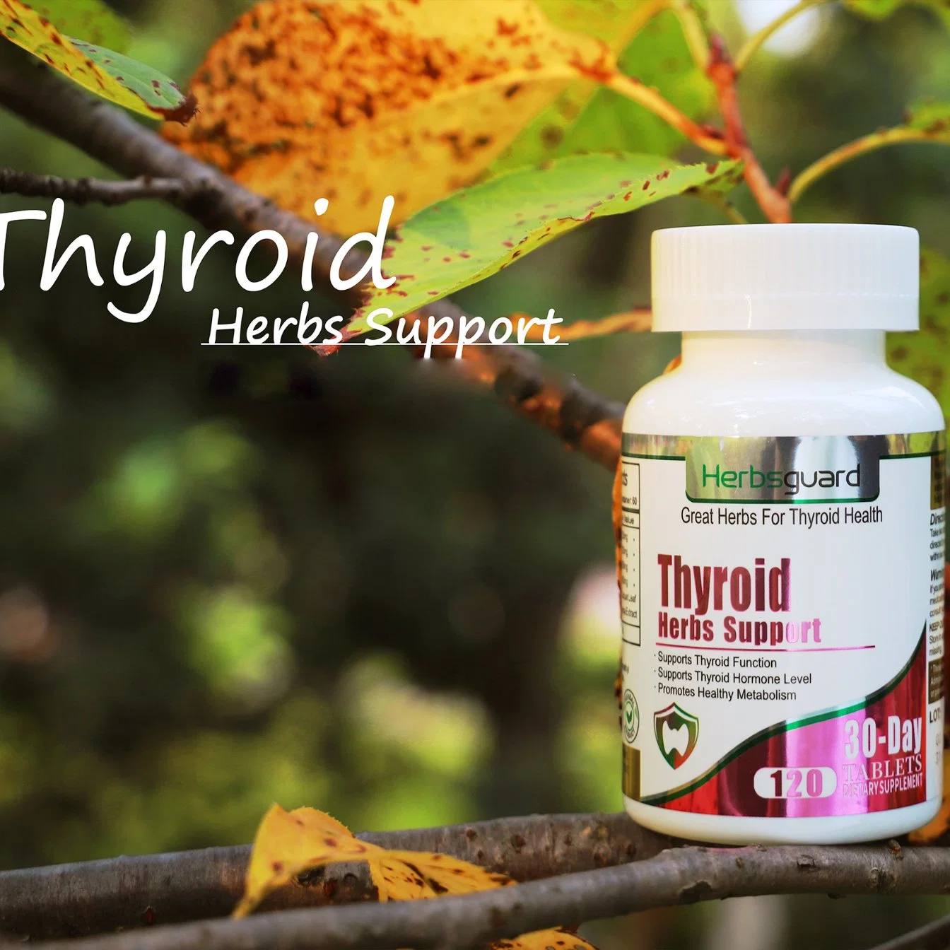 2023 Newest FDA Herbal Dietary Supplement Support Healthy Thyroid Function