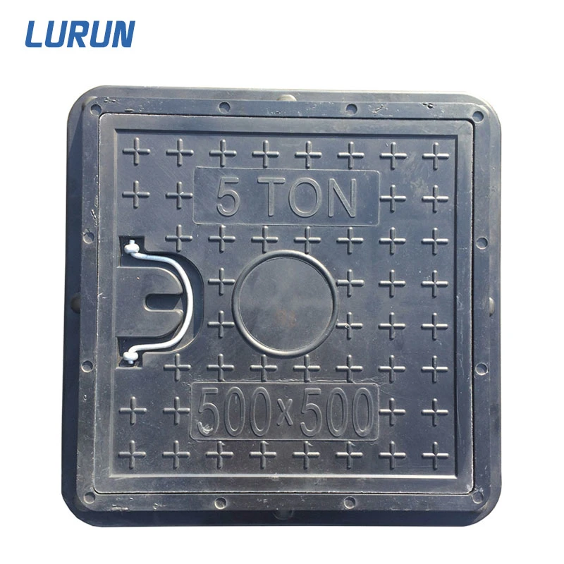 Customized Anti-Theft Composite Resin BMC SMC Manhole Cover with Frames and Covers