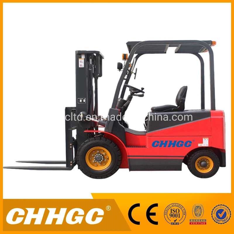 Chhgc 1.5ton 3m Standard Mast Battery Electric Forklift Truck for Sale