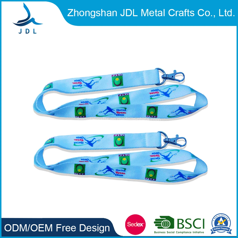 Custom Fashion ID Badge Card Holder Heat Transfer Printing Neck Lanyards Short Mobile Phone (044)