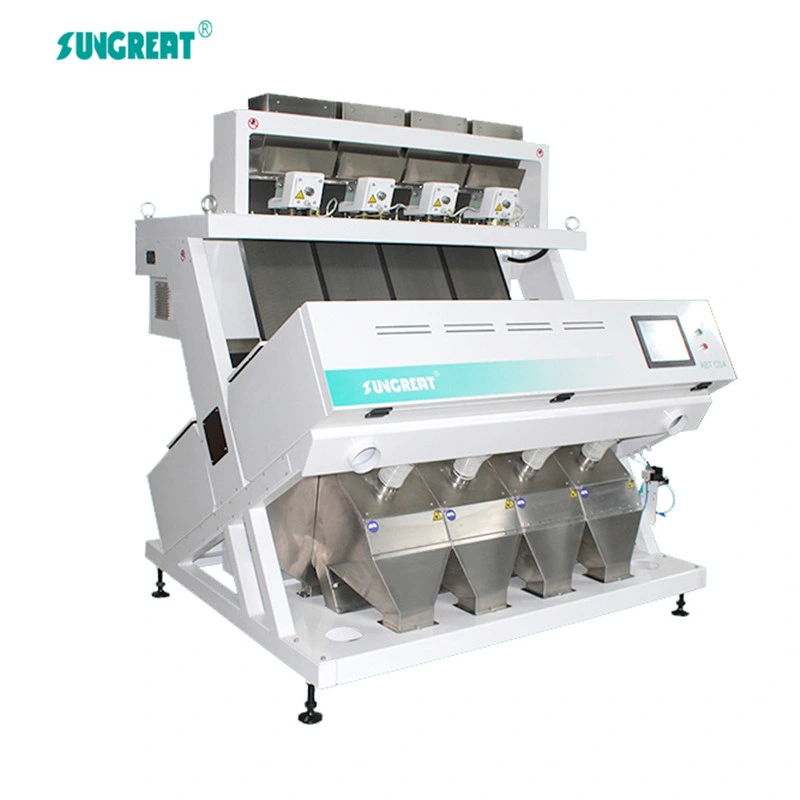 Intelligent Color Sorting Machine Grain Beans Corn Peanut Wheat Rice Color Sorter