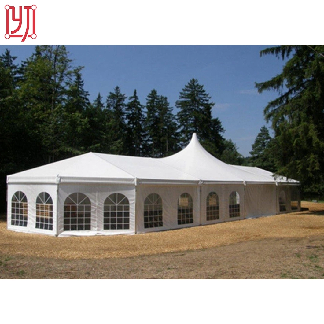 Clear Span DIY High Top Banquet Wedding Marquee Tent Metal Frame 500 Guests