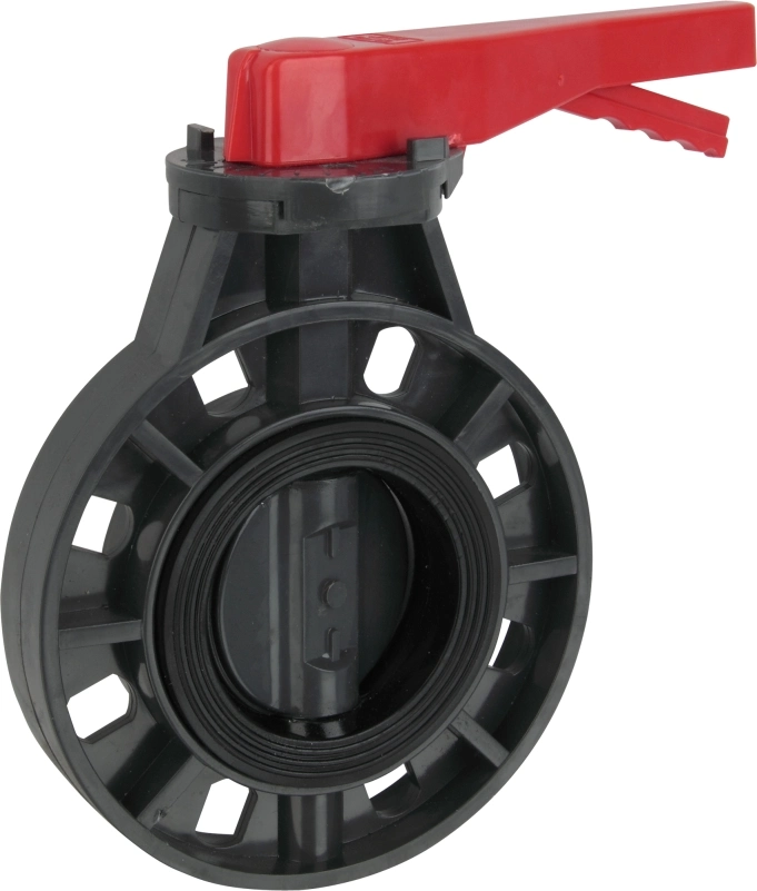 UPVC BS/ANSI/JIS Standard Plastic Butterfly Valve Pn10 (F1970) PVC Valve