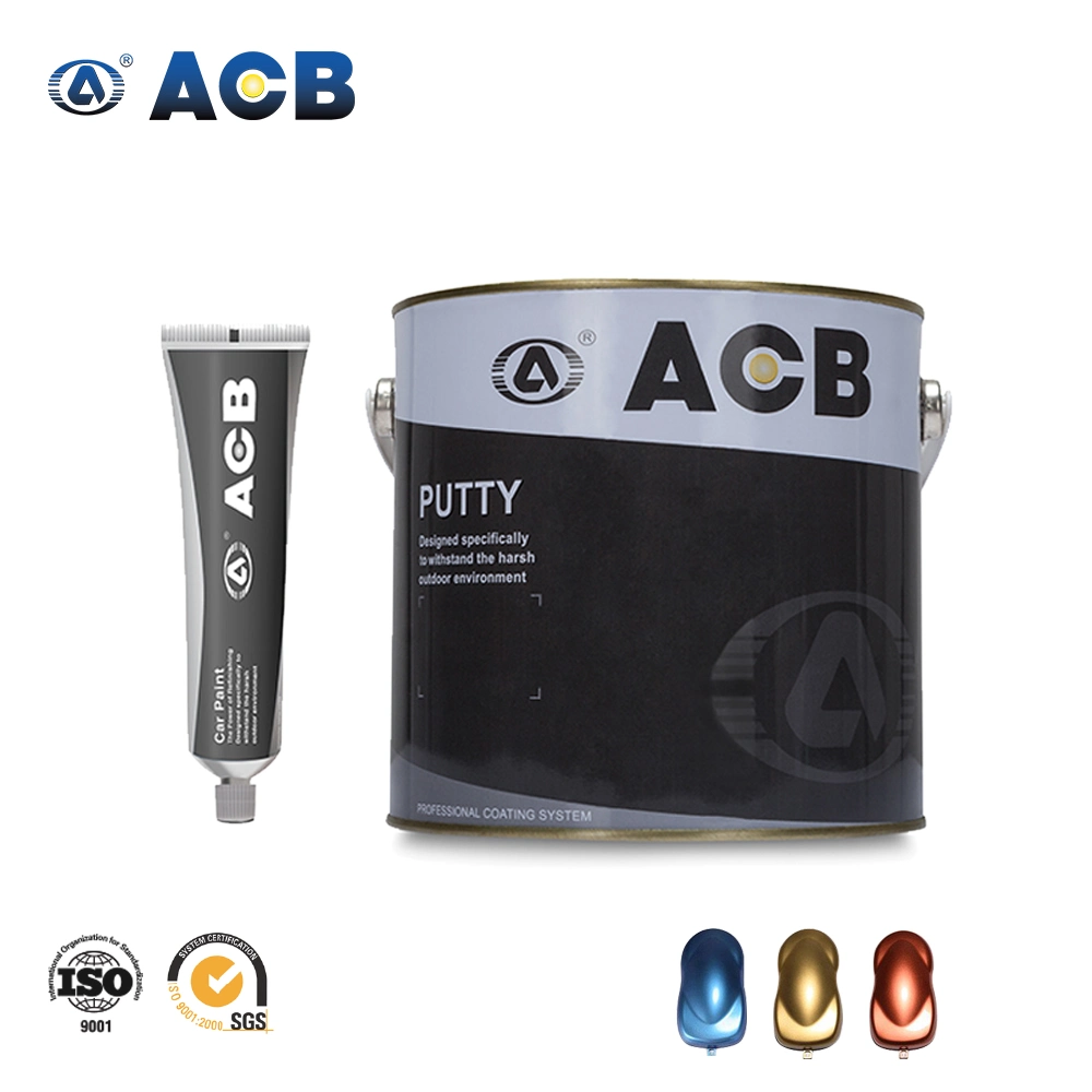 A ACB Revestimento automática do tempo de secagem rápida para o carro Putty de poliéster de enchimento de tinta para repintura automóvel da carroçaria