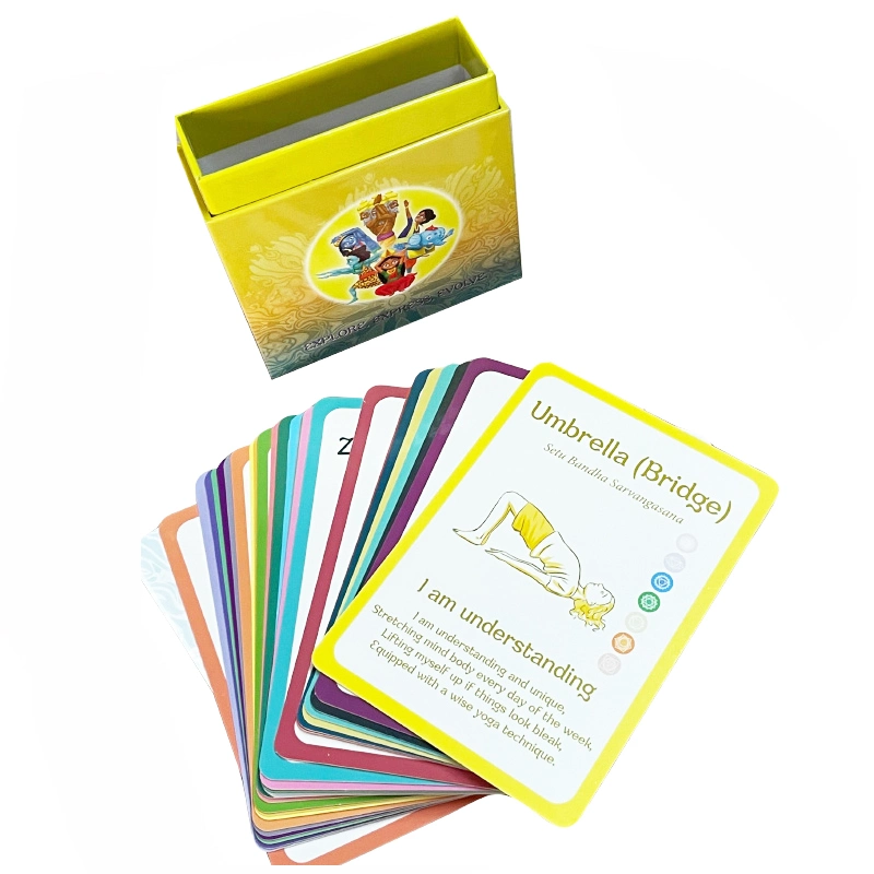 Color Print Cards Custom Design OEM Printing Cards