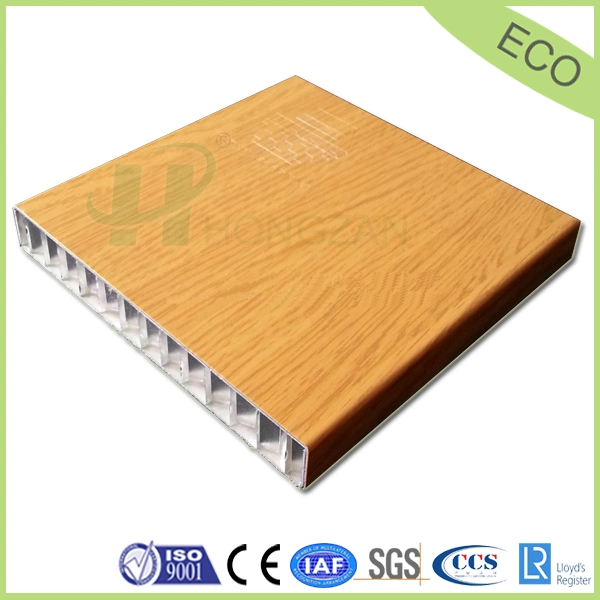 Wood Grain Aluminum Honeycomb Panel for Decorative Wall