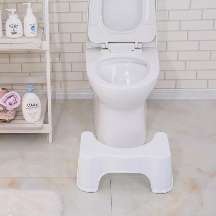 Bathroom Set U-Shaped Toilet Stool Bathroom Non-Slip Stool Helper Assistant Foot Seat Squatting Children Pregnant Footstool