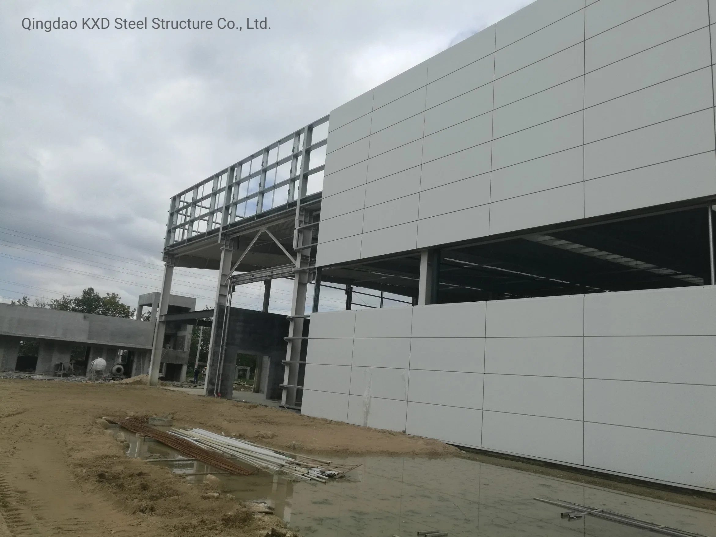 2023 China Prefabricated Light Steel Structure Factory Construction Building (KXD-SSB9)