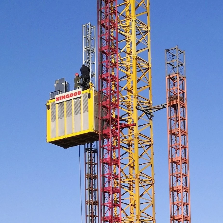 Bâtiment de l'élévateur de construction de l'équipement de levage de l'élévateur