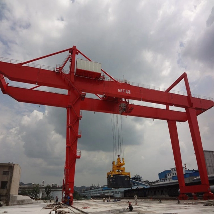 Henan Mine Double Girder Electric Portal Crane Store with Electric Lifting Mechanism