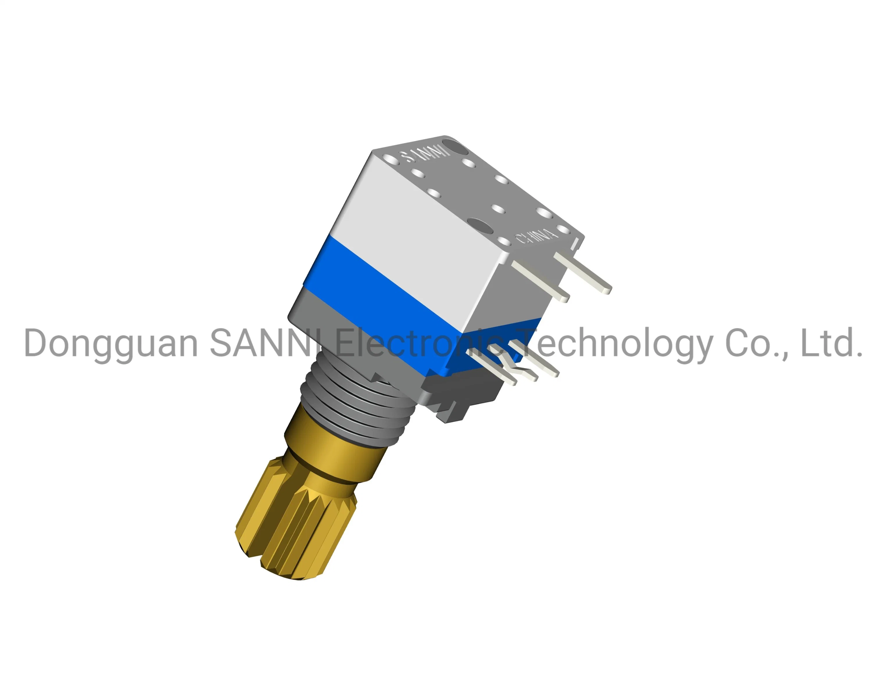 RV9110nskq 9mm Metallwelle abgedichtetes Drehpotentiometer Witch